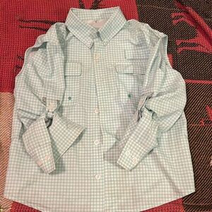 Mullet Swim by Shrimp & Grits Boys’ Long Sleeve Shirt Small